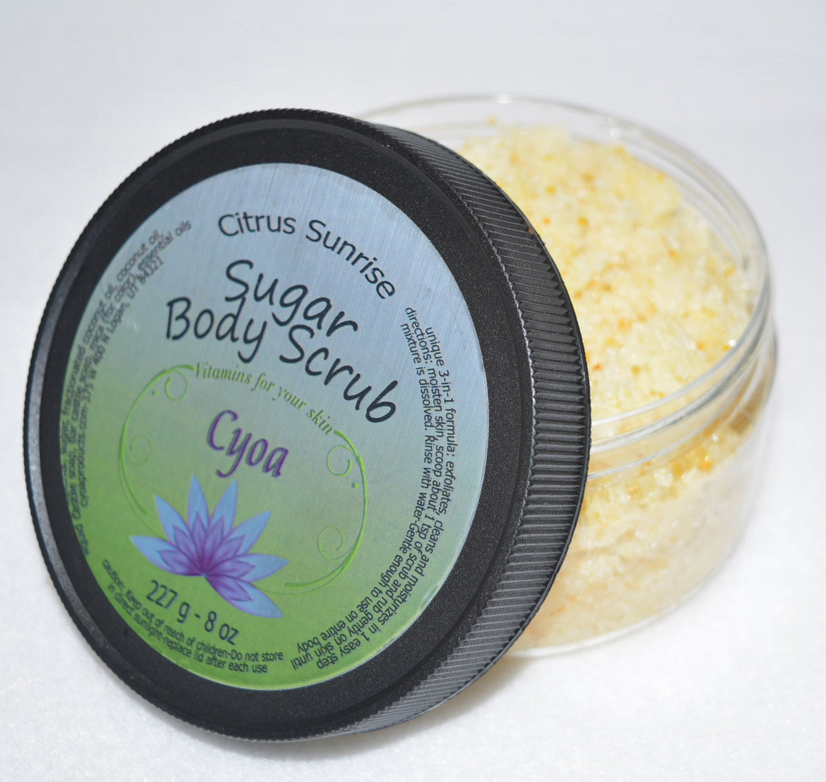 Exfoliating Foot Sugar Scrub 250g / 8 oz – Citrusway